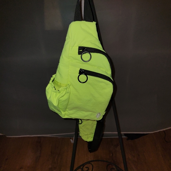 FP Movement Neon Green Women's Sling Bag - Picture 3 of 6